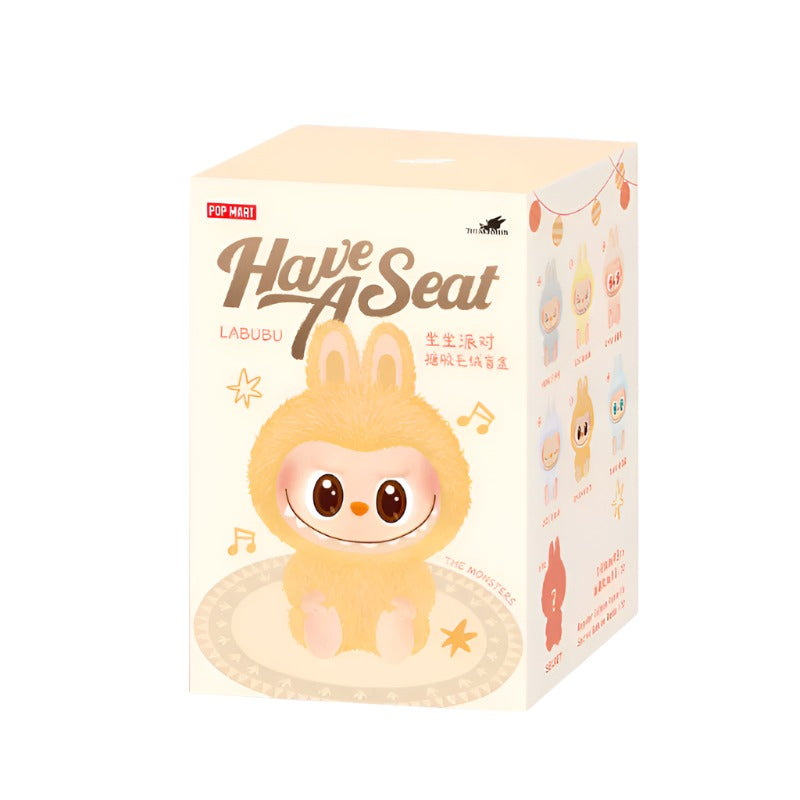 Labubu The Monsters - Have a Seat Vinyl Plush Blind Box - 1 Pc Labubu The Monsters - Have a Seat Vinyl Plush Blind Box - 1 Pc